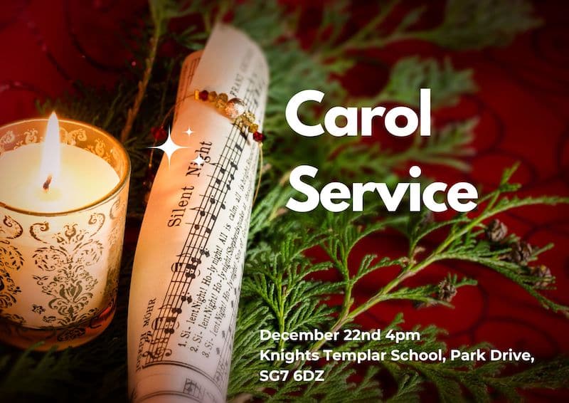 Carols by Candlelight flyers